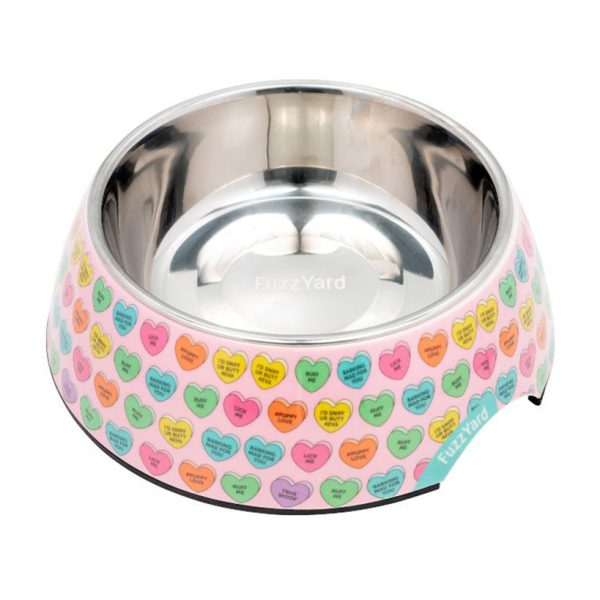 Candy Hearts - Comedero para perros