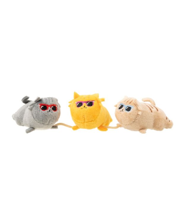 Cool Cats (3 unidades en una cuerda) - Juguete para gatos Cool Cats (3 unidades en una cuerda) - Juguete para gatos