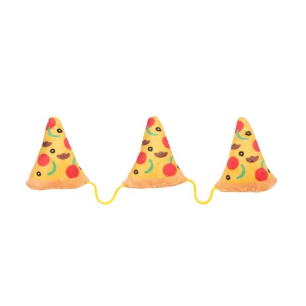 Pizza (3 unidades en una cuerda) - Juguete para gatos Pizza (3 unidades en una cuerda) - Juguete para gatos