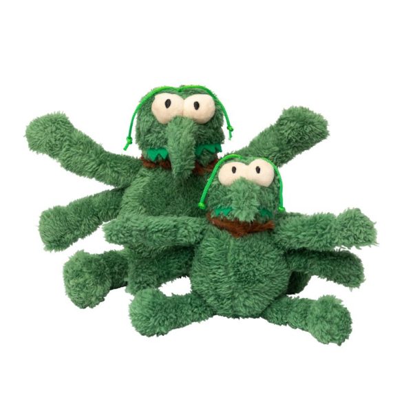 Scratchy The Flea Green - Juguete para perros