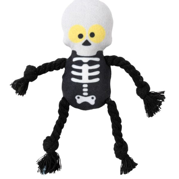 Indiana Bones Rope - Juguete de Halloween para gatos con catnip