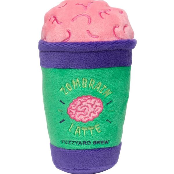 Zombrain Latte - Peluche de Halloween para perros Zombrain Latte - Peluche de Halloween para perros