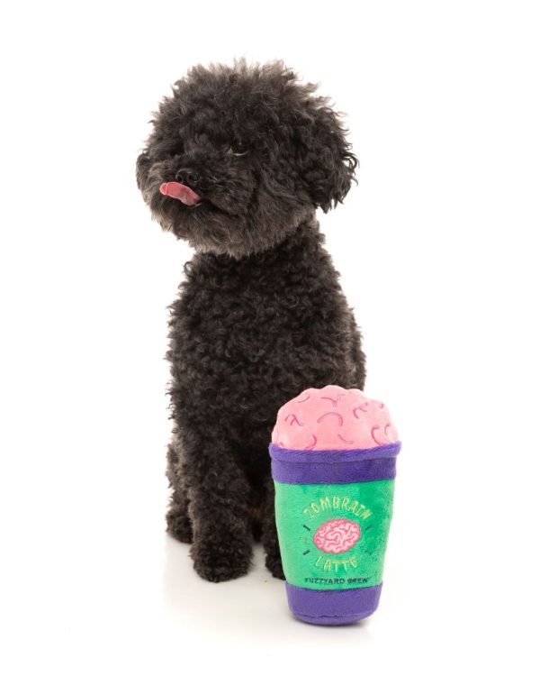 Zombrain Latte - Peluche de Halloween para perros - vista 2