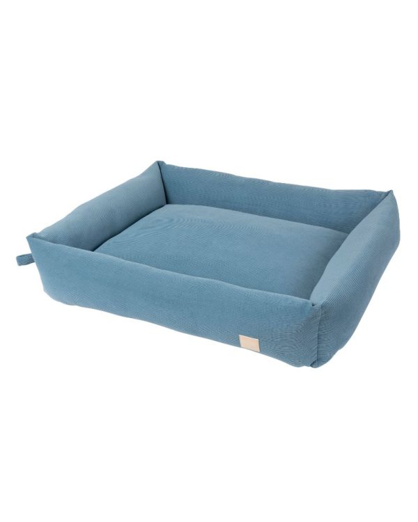 French Blue - Cama para perros de pana FuzzYard Life - vista 2