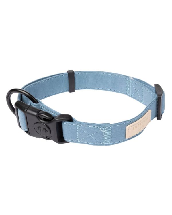 French Blue - Collar de algodón para perros FY Life