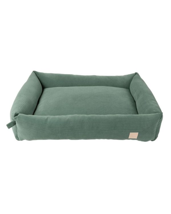 Life Myrtle Green - Cama para perros de pana FuzzYard Life Life Myrtle Green - Cama para perros de pana FuzzYard Life