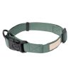 Myrtle Green - Collar de algodón para perros FY Life
