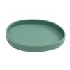 Myrtle Green - Comedero plano de silicona FuzzYard Life para gatos