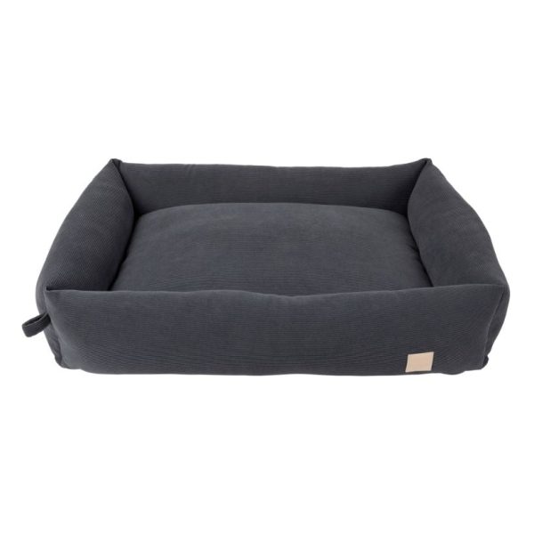 Slate Grey - Cama para perros de pana FuzzYard Life Slate Grey - Cama para perros de pana FuzzYard Life