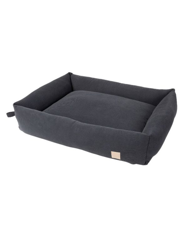 Slate Grey - Cama para perros de pana FuzzYard Life - vista 2