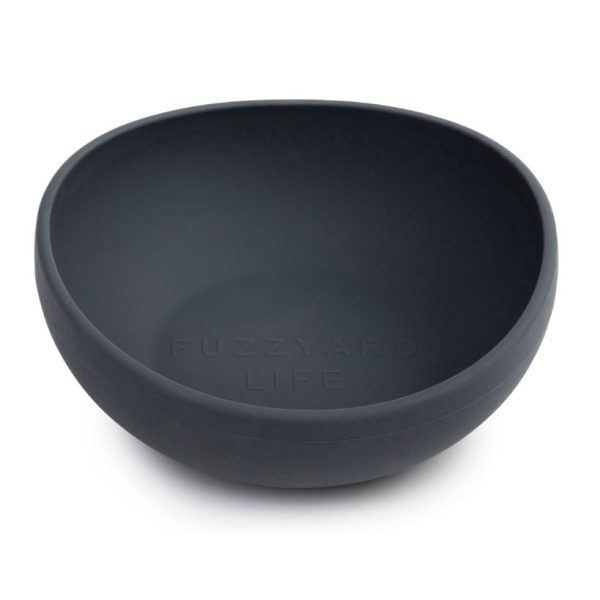 Slate Grey - Comedero de silicona FuzzYard Life Slate Grey - Comedero de silicona FuzzYard Life