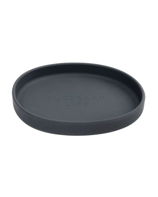 Slate Grey - Comedero plano de silicona FuzzYard Life para gatos Slate Grey - Comedero plano de silicona FuzzYard Life para gatos