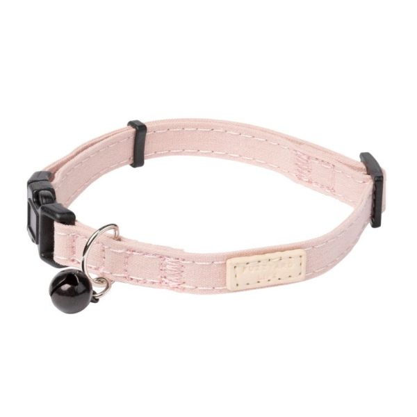 Soft Blush - Collar de algodón para gatos FuzzYard Life