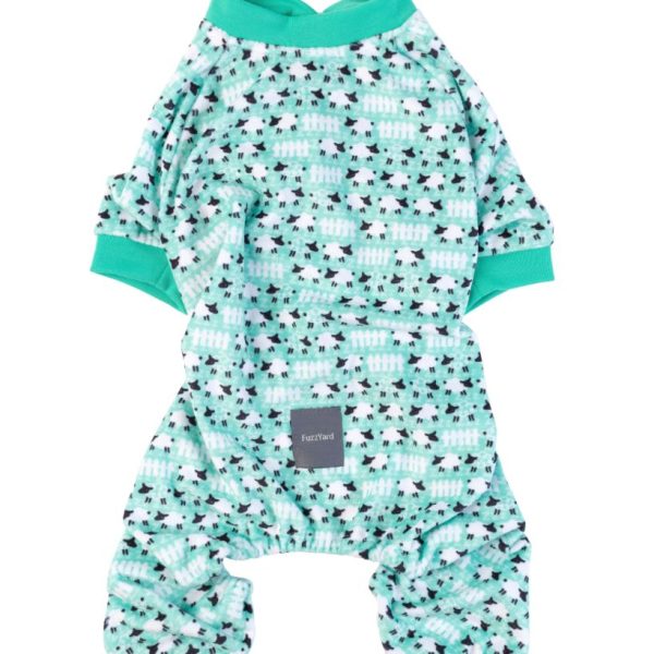 Counting Sheep Green - Pijama para perros