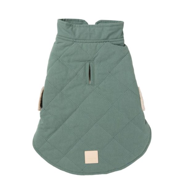 Myrtle Green - Chaqueta de algodón acolchado Fuzzyard Life