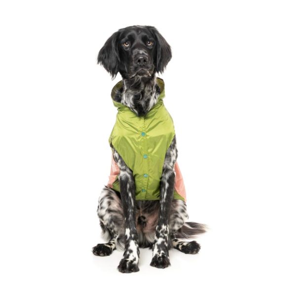Raincoat Ormond Olive/Pink - vista 3