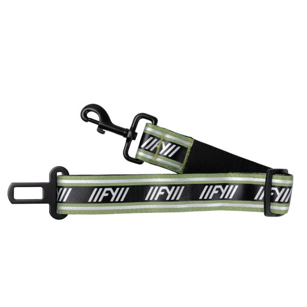 Cinturón de coche para perros FY Active Khaki