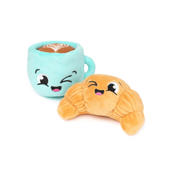 Croissant & Capuccino Perfect Match - Juguete para perros Croissant & Capuccino Perfect Match - Juguete para perros