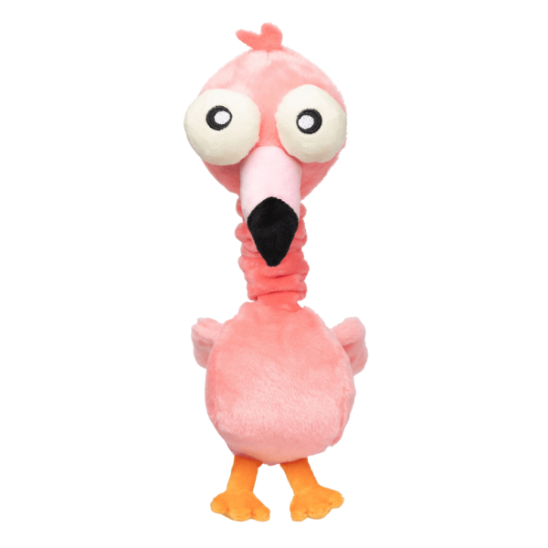 Neckole The Flamingo - Neck Minnit - Juguete para perro