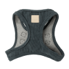 Slate Grey - Arnés Step In de pana FuzzYard Life
